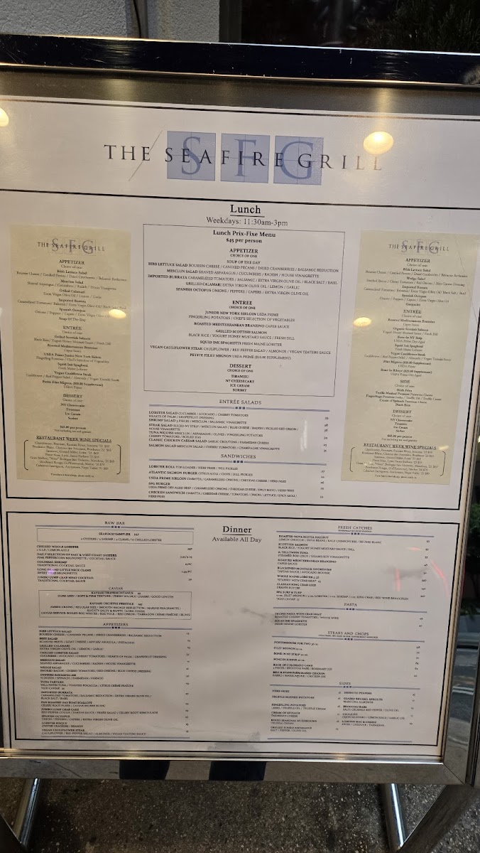 Sea Fire Grill Menu - Image 6